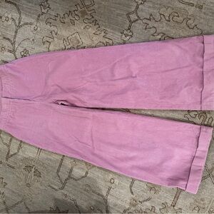 Wide Leg Pink Pants